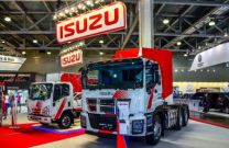 Компания Isuzu презентовала первый грузовик с ГБО